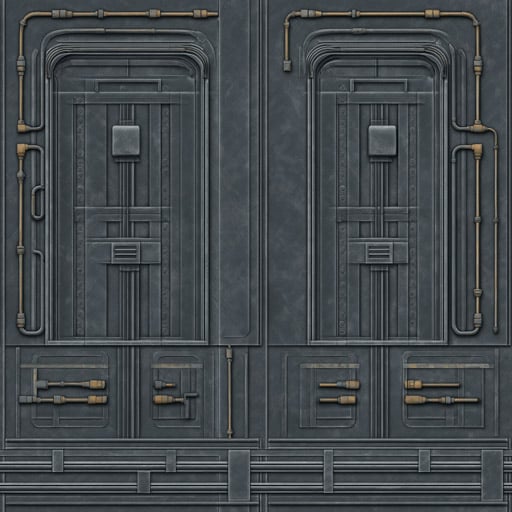 DRONEFACE texture preview at 512 x 512